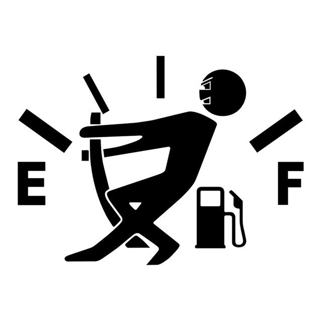 Fun Gas Tank Sticker